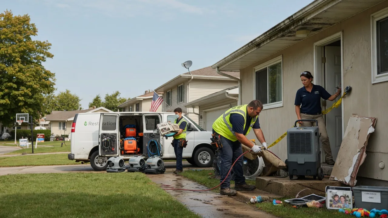 Water Damage Restoration in Astoria, IL near me